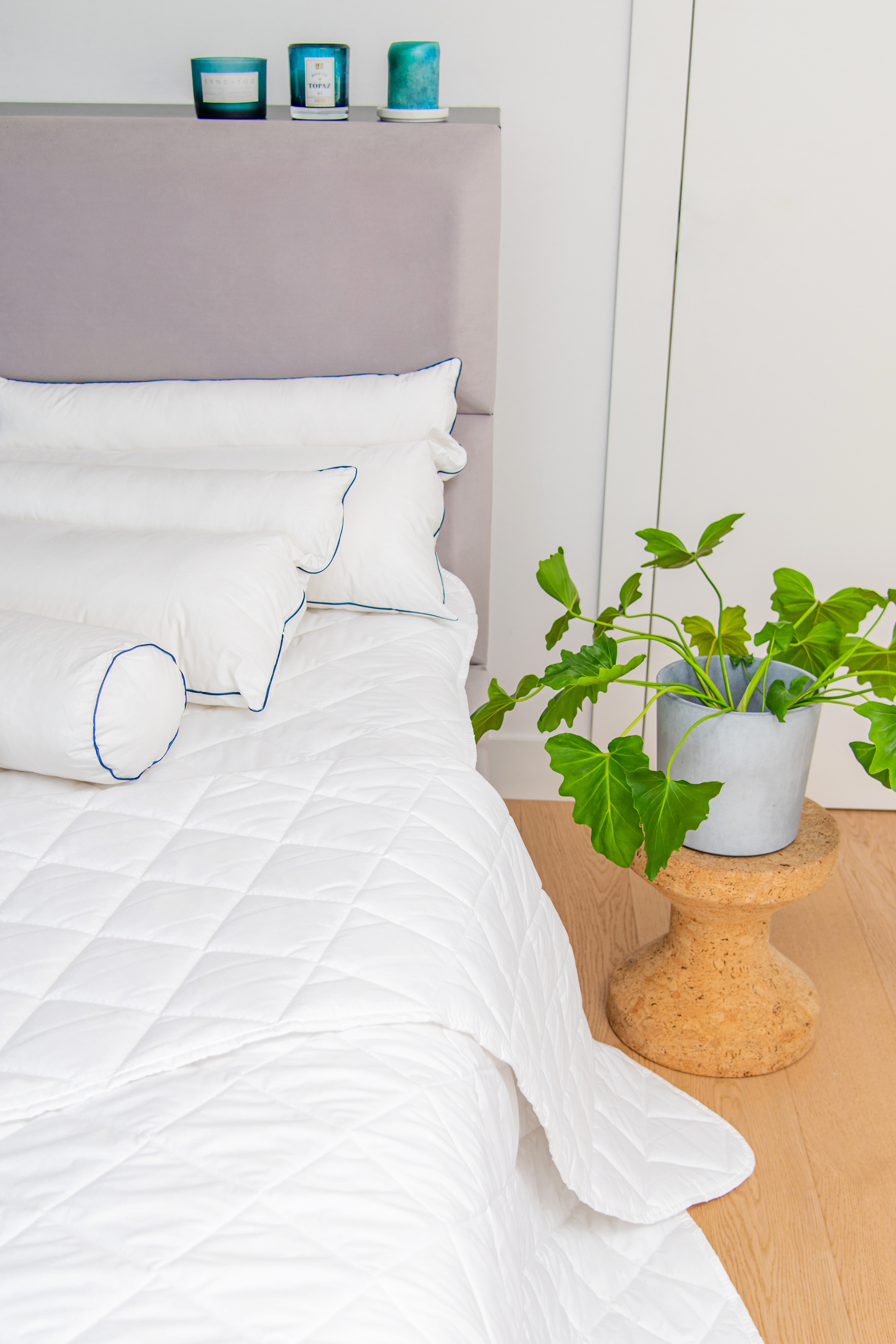 ANATOMICZNA (ortopedyczna) PODUSZKA bawełniana poduszka z wałkiem