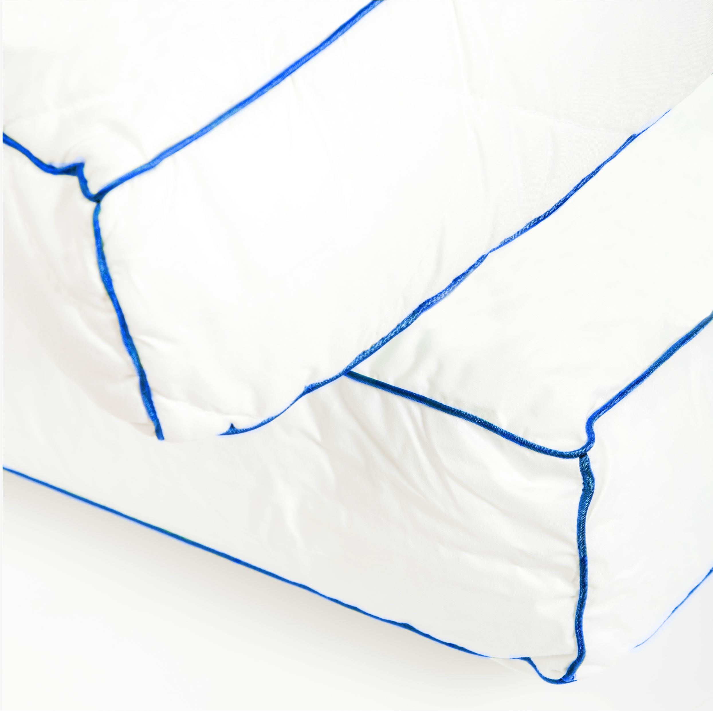 ANATOMICZNA (ortopedyczna) PODUSZKA mikrofibra materacowa 2-komorowa