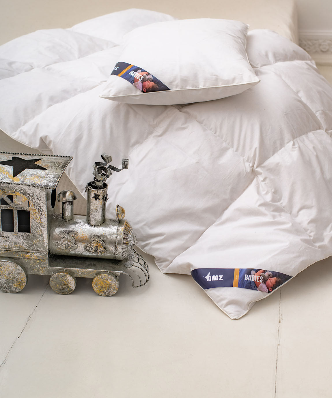 BASIC+ (kołderka i poduszka) komplet dziecięcy