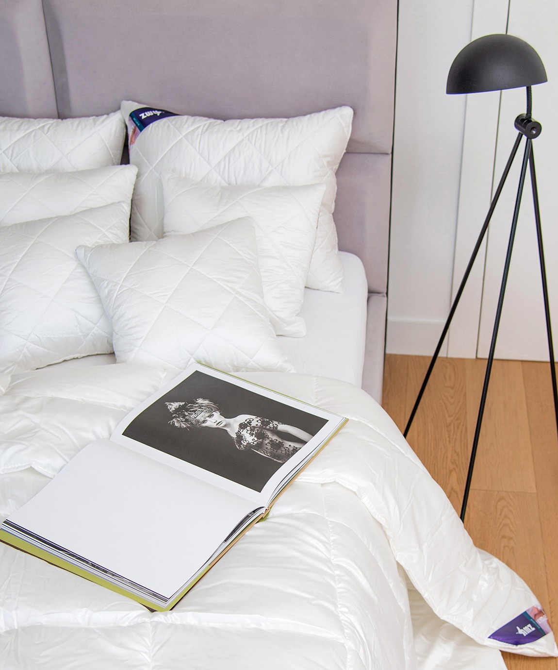 LYOCELL poduszka pikowana antyalergiczna