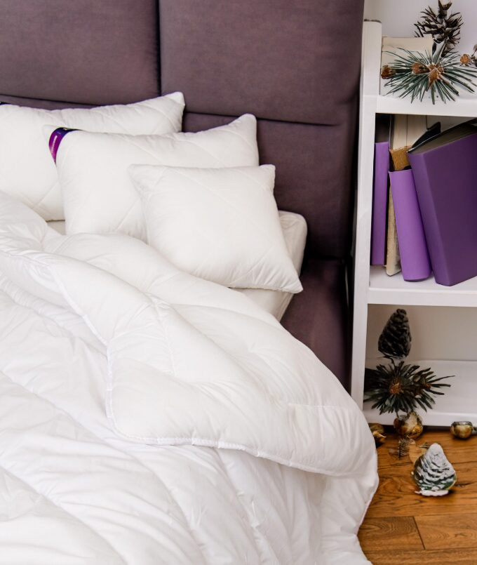 MIKROFIBRA kołdra zimowa DUO antyalergiczna