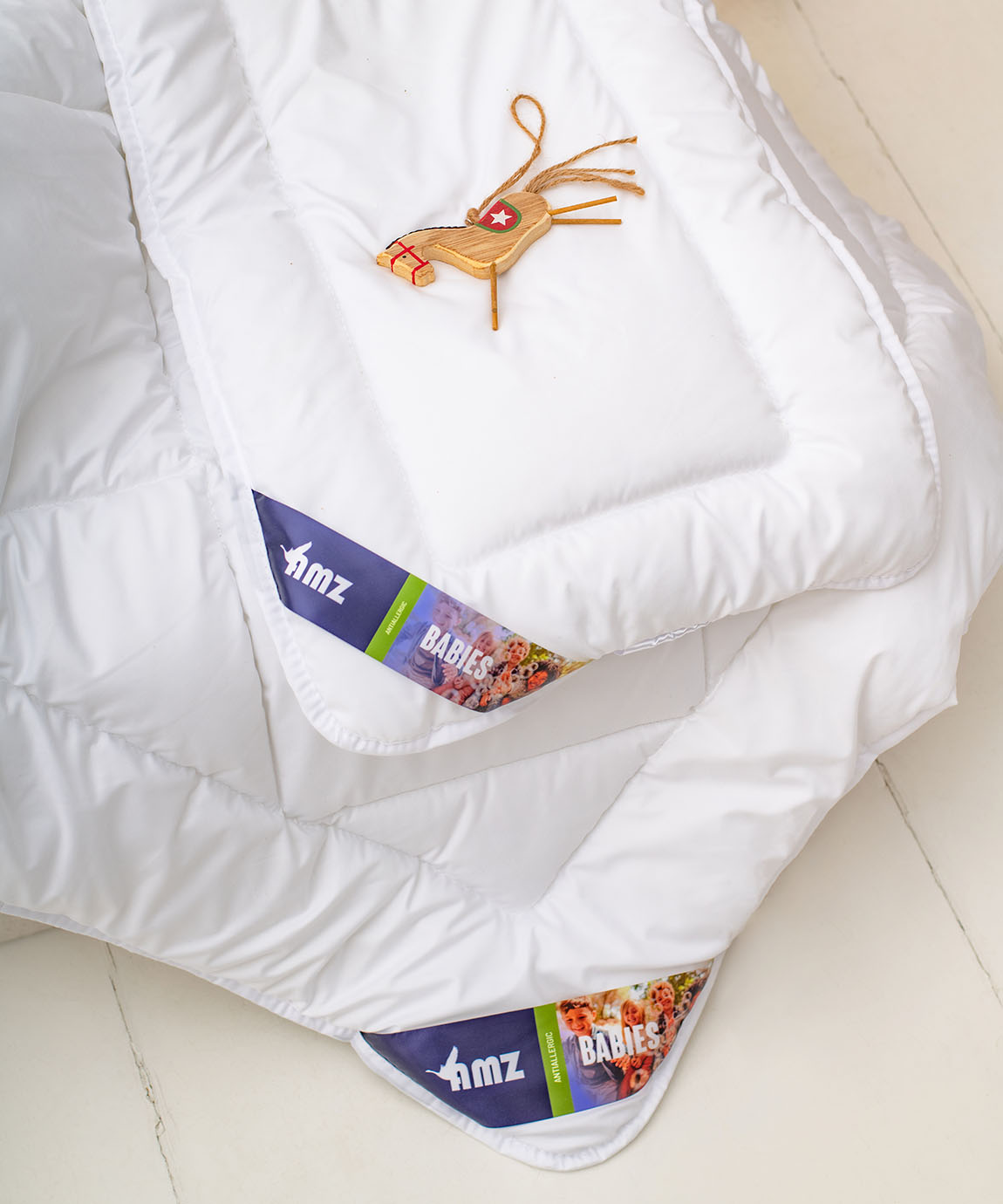 Antyalergiczny komplet dziecięcy MIKROFIBRA (kołderka i poduszka)