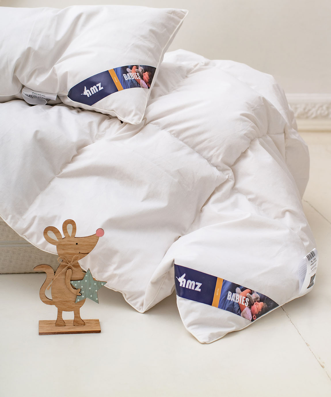 PÓŁPUCH (kołderka i poduszka) komplet dziecięcy