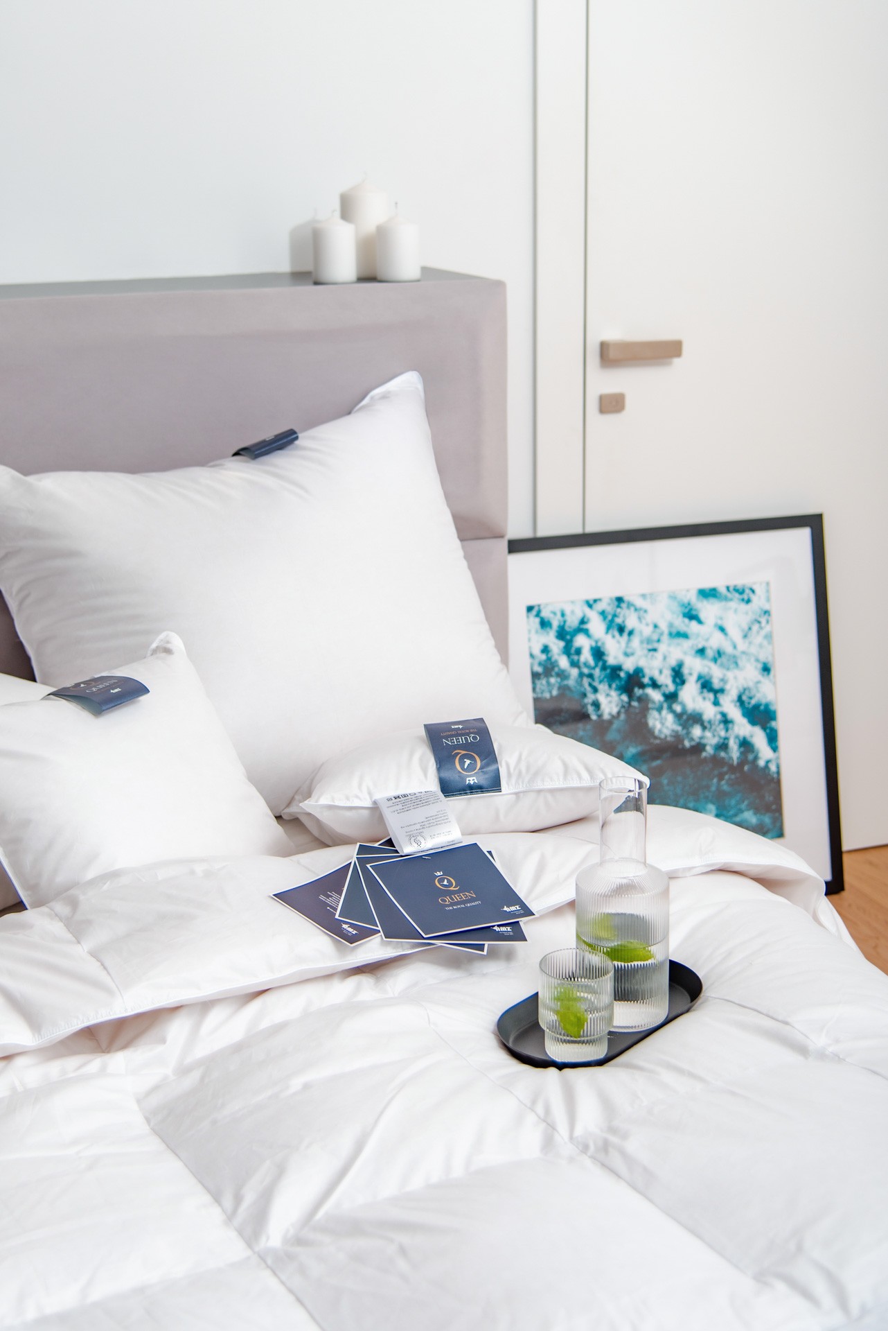 QUEEN kołdra zimowa, puch 100% - obrazek 6