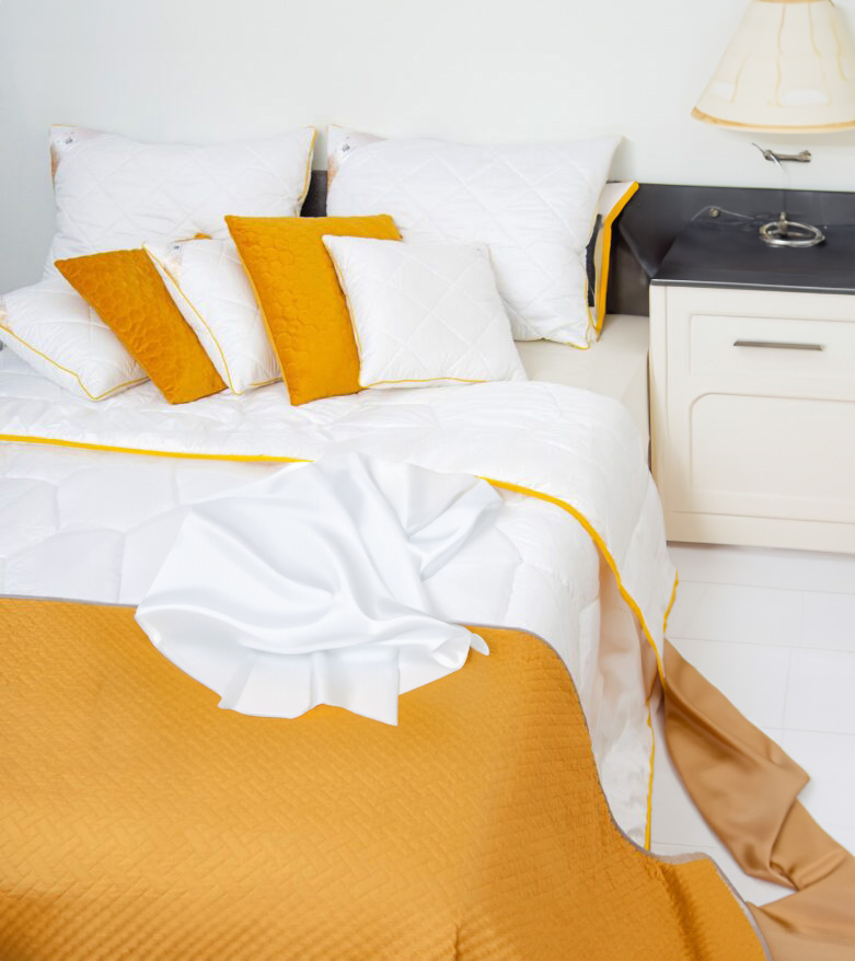 SATYNA BAWEŁNIANA BEESOFT kołdra zimowa antyalergiczna